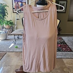 Women's Sleeveless Tops -rose  pink, wht.black,dark gray,ans light gray.